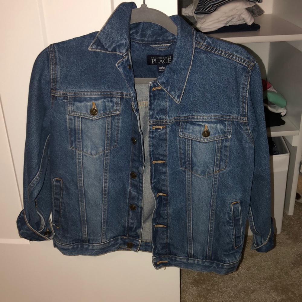 Oversized jean jacket!